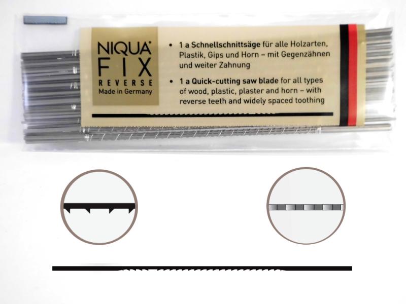 Laubsägeblätter Niqua Fix Reverse (144Stck)